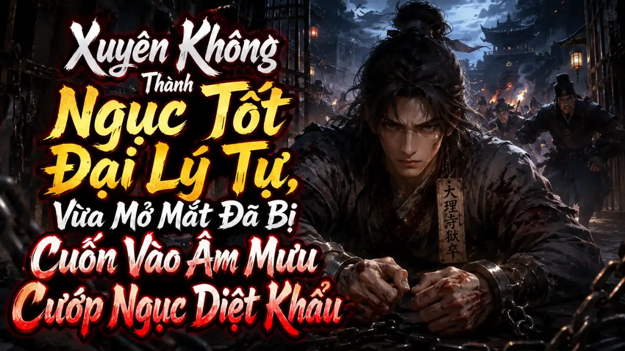 Xuyên Không Thành Ngục Tốt Đại Lý Tự, Vừa Mở Mắt Đã Bị Cuốn Vào Âm Mưu Cướp Ngục Diệt Khẩu thumbnail