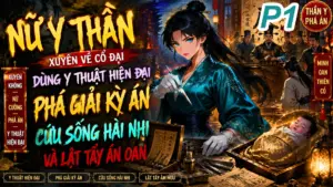 Nữ Thần Y Xuyên Về Cổ Đại Dùng Y Thuật Hiện Đại Phá Giải Kỳ Án Cứu Sống Hài Nhi Lật Tẩy Án Oán cover