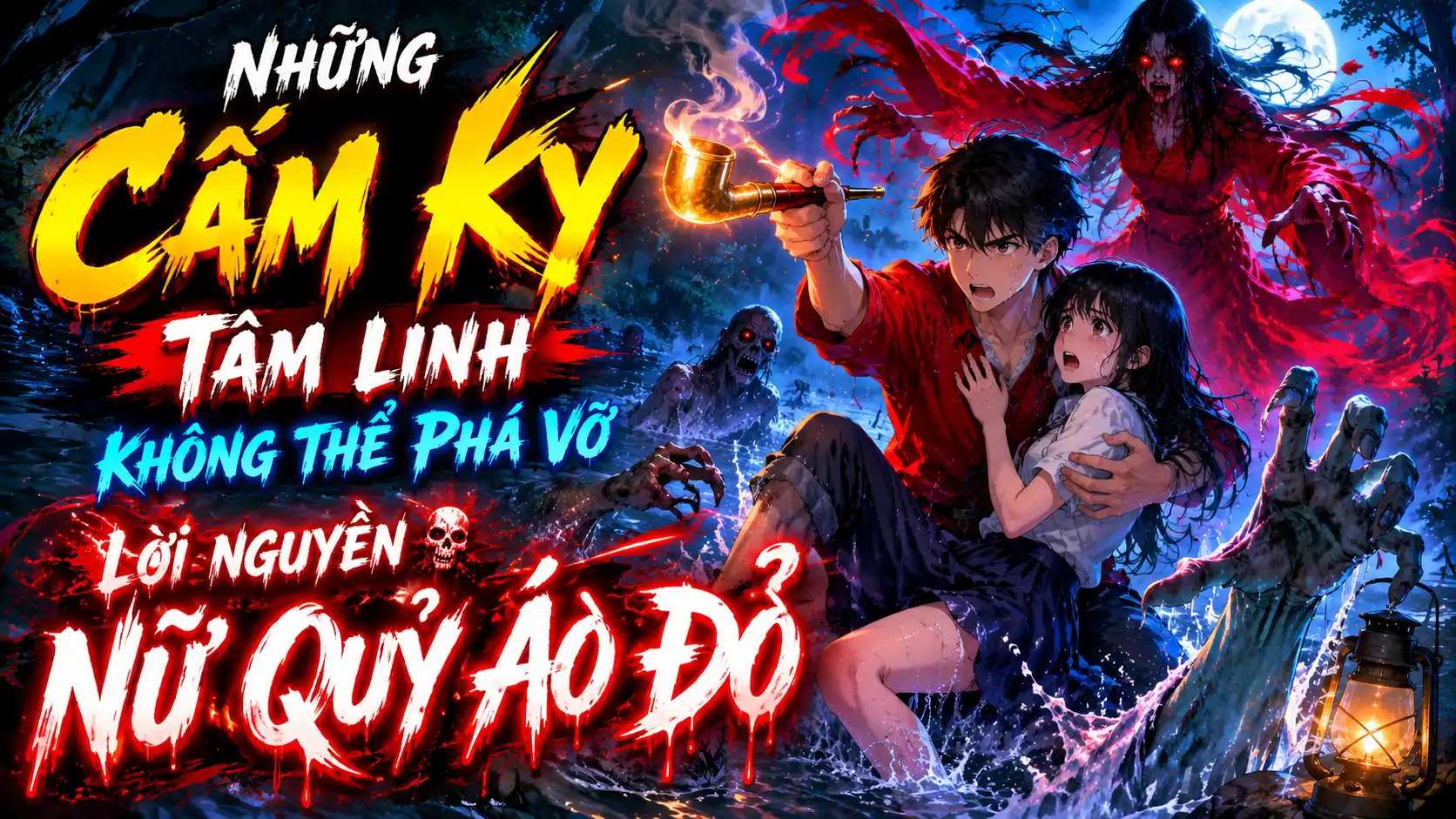 Những Cấm Kỵ Tâm Linh Không Thể Phá Vỡ: Lời Nguyền Nữ Quỷ Áo Đỏ thumbnail