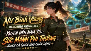Nữ Binh Vương Mang Theo Không Gian Xuyên Năm 70: Sức Mạnh Phi Thường Khiến Cả Quân Khu Chấn Động cover