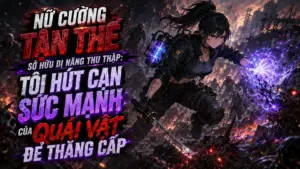 Nữ Cường Tận Thế Sở Hữu Dị Năng Thu Thập: Tôi Hút Cạn Sức Mạnh Của Quái Vật Để Thăng Cấp cover