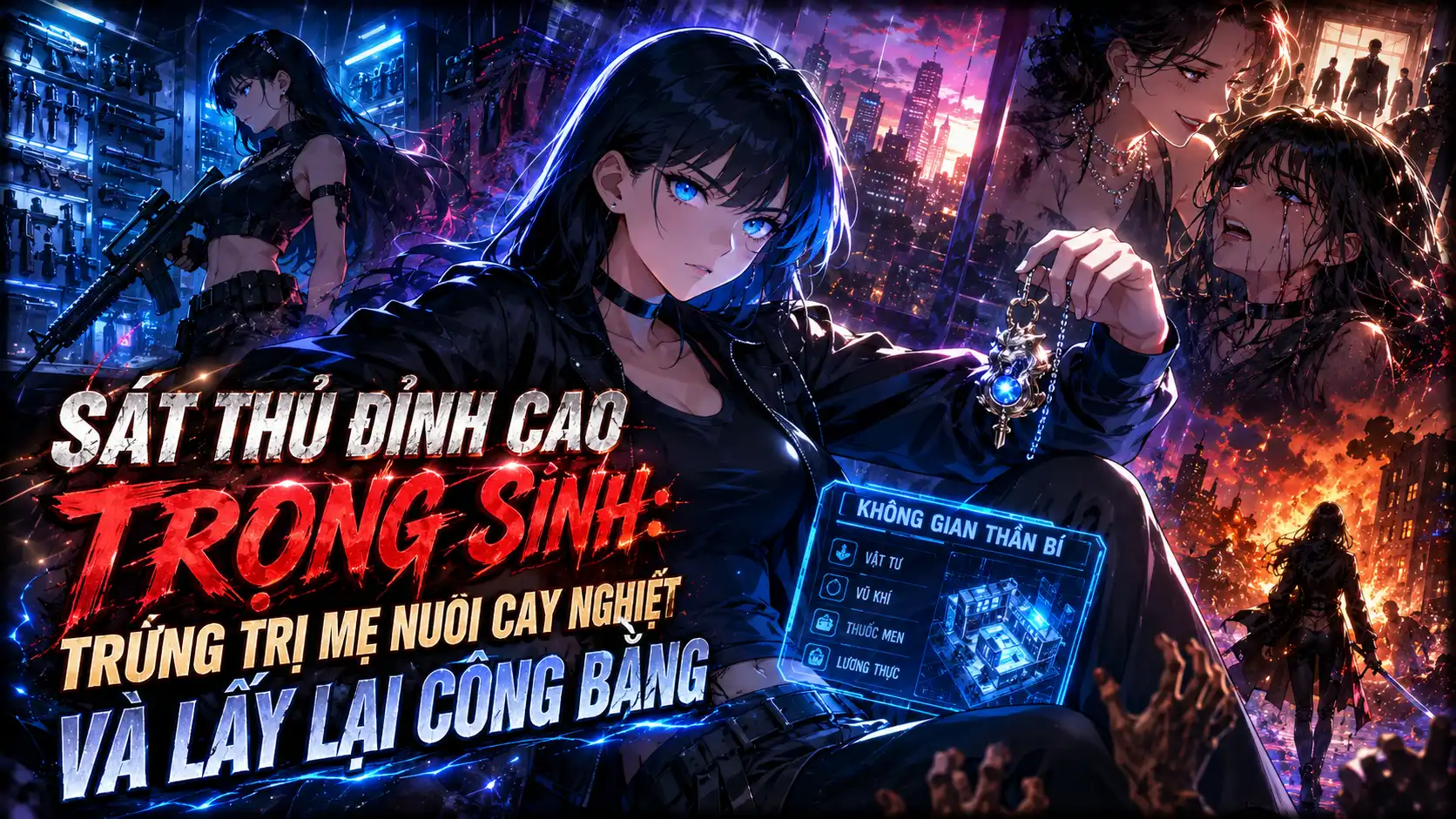 Sát Thủ Đỉnh Cao Trọng Sinh: Trừng Trị Mẹ Nuôi Cay Nghiệt Và Lấy Lại Công Bằng thumbnail