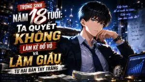 Trọng Sinh Năm 18 Tuổi: Ta Quyết Không Làm Kẻ Đổ Vỏ Và Làm Giàu Từ Hai Bàn Tay Trắng cover