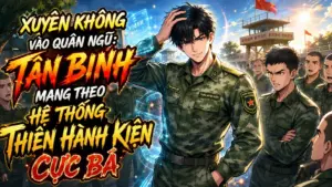 Xuyên Không Vào Quân Ngũ: Tân Binh Mang Theo Hệ Thống Thiên Hành Kiện Cực Bá cover