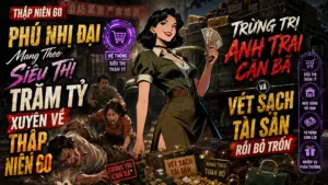 PHÚ NHỊ ĐẠI MANG THEO SIÊU THỊ TRĂM TỶ XUYÊN VỀ THẬP NIÊN 60 TRỪNG TRỊ ANH TRAI CẶN BÃ cover