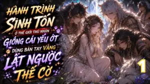 Hành Trình Sinh Tồn Ở Thế Giới Thú Nhân, Giống Cái Yếu Ớt Dùng Bàn Tay Vàng Lật Ngược Thế Cờ cover