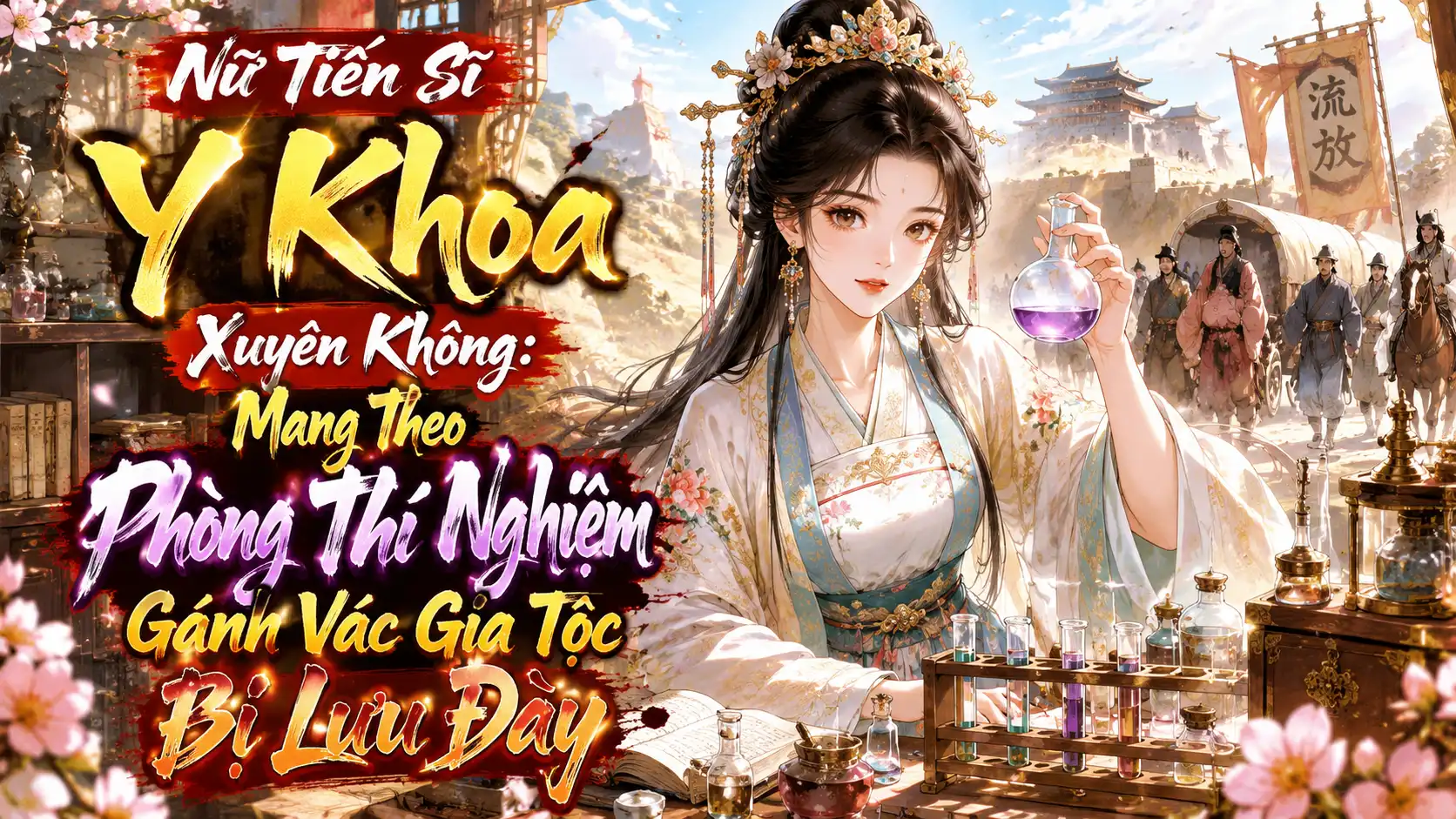 Nữ Tiến Sĩ Y Khoa Xuyên Không: Mang Theo Phòng Thí Nghiệm Gánh Vác Gia Tộc Bị Lưu Đày thumbnail