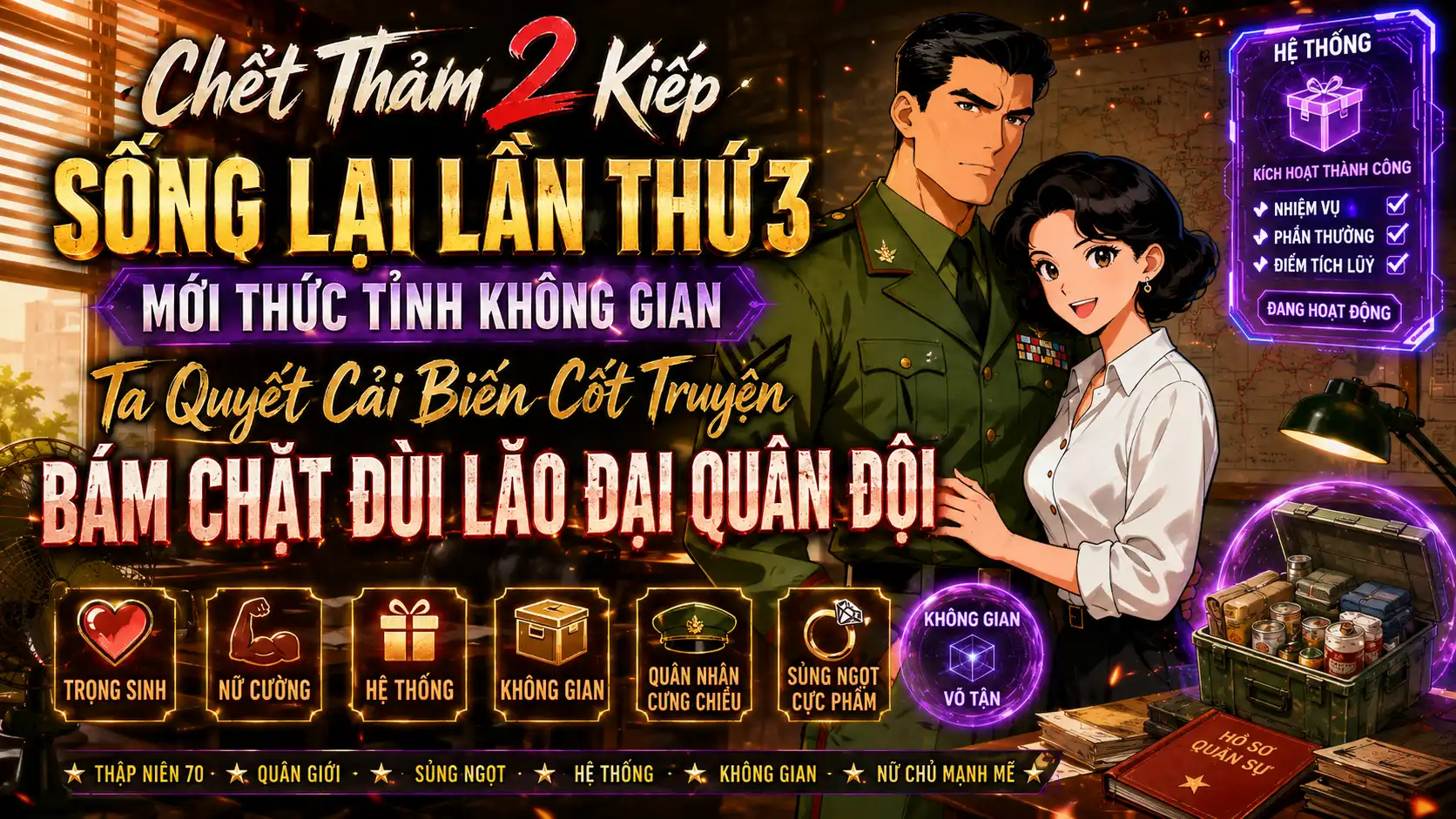 Chết Thảm 2 Kiếp Sống Lại Lần T3 Mới Thức Tỉnh Không Gian Ta Cải Biến Cốt Truyện Bám Đùi Lão Đại thumbnail
