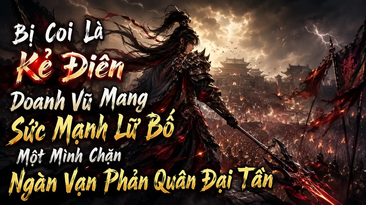 Bị Coi Là Kẻ Điên, Doanh Vũ Mang Sức Mạnh Lữ Bố Một Mình Chặn Ngàn Vạn Phản Quân Đại Tần thumbnail