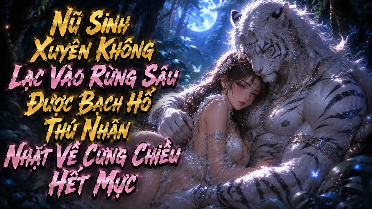 Nữ Sinh Xuyên Không Lạc Vào Rừng Sâu Được Bạch Hổ Thú Nhân Nhặt Về Cưng Chiều Hết Mực thumbnail