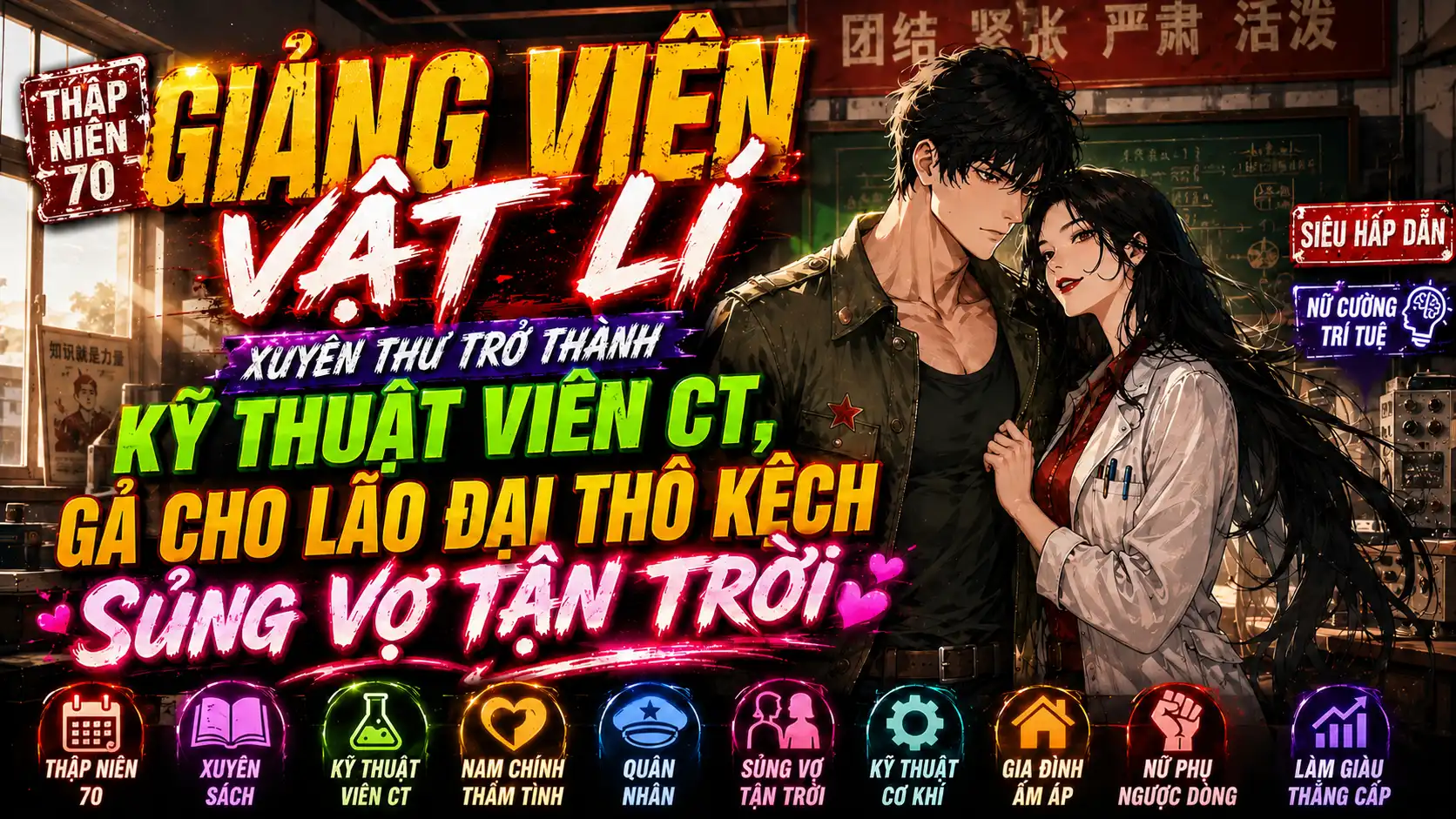 GIẢNG VIÊN VẬT LÍ XUYÊN THƯ TRỞ THÀNH KĨ THUẬT VIÊN CT GẢ CHO LÃO ĐẠI THÔ KỆCH SỦNG VỢ TẬN TRỜI thumbnail