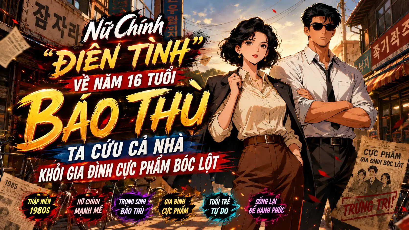 NỮ CHÍNH ĐIÊN TÌNH TRỌNG SINH VỀ NĂM 16 TUỔI BÁO THÙ TA CỨU CẢ NHÀ KHỎI GIA ĐÌNH CỰC PHẨM BÓC LỘT thumbnail