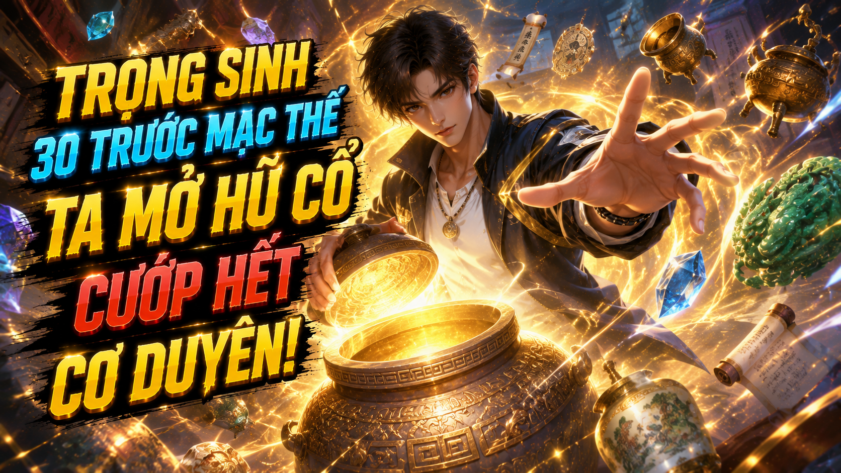 TRỌNG SINH 30 TRƯỚC MAC THẾ TA MỞ HŨ CỔ CƯỚP HẾT CƠ DUYÊN thumbnail