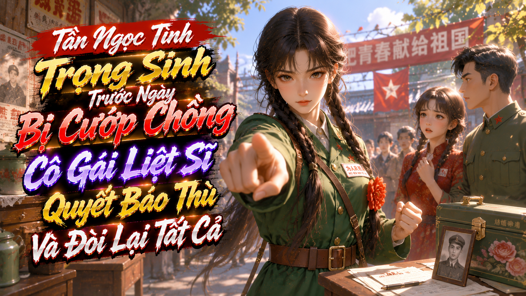 Tần Ngọc Tình Trọng Sinh Trước Ngày Bị Cướp Chồng Cô Gái Liệt Sĩ Quyết Báo Thù Và Đòi Lại Tất Cả thumbnail