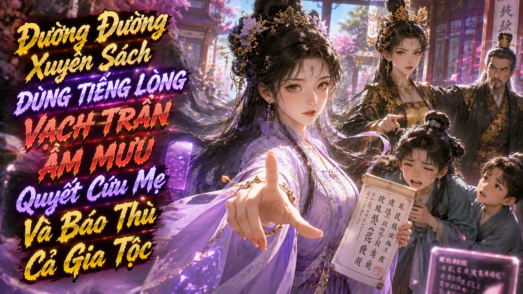 ĐƯỜNG ĐƯỜNG XUYÊN SÁCH DÙNG TIẾNG LÒNG VẠCH TRẦN ÂM MƯU QUYẾT CỨU MẸ VÀ BÁO THÙ CẢ GIA TỘC thumbnail
