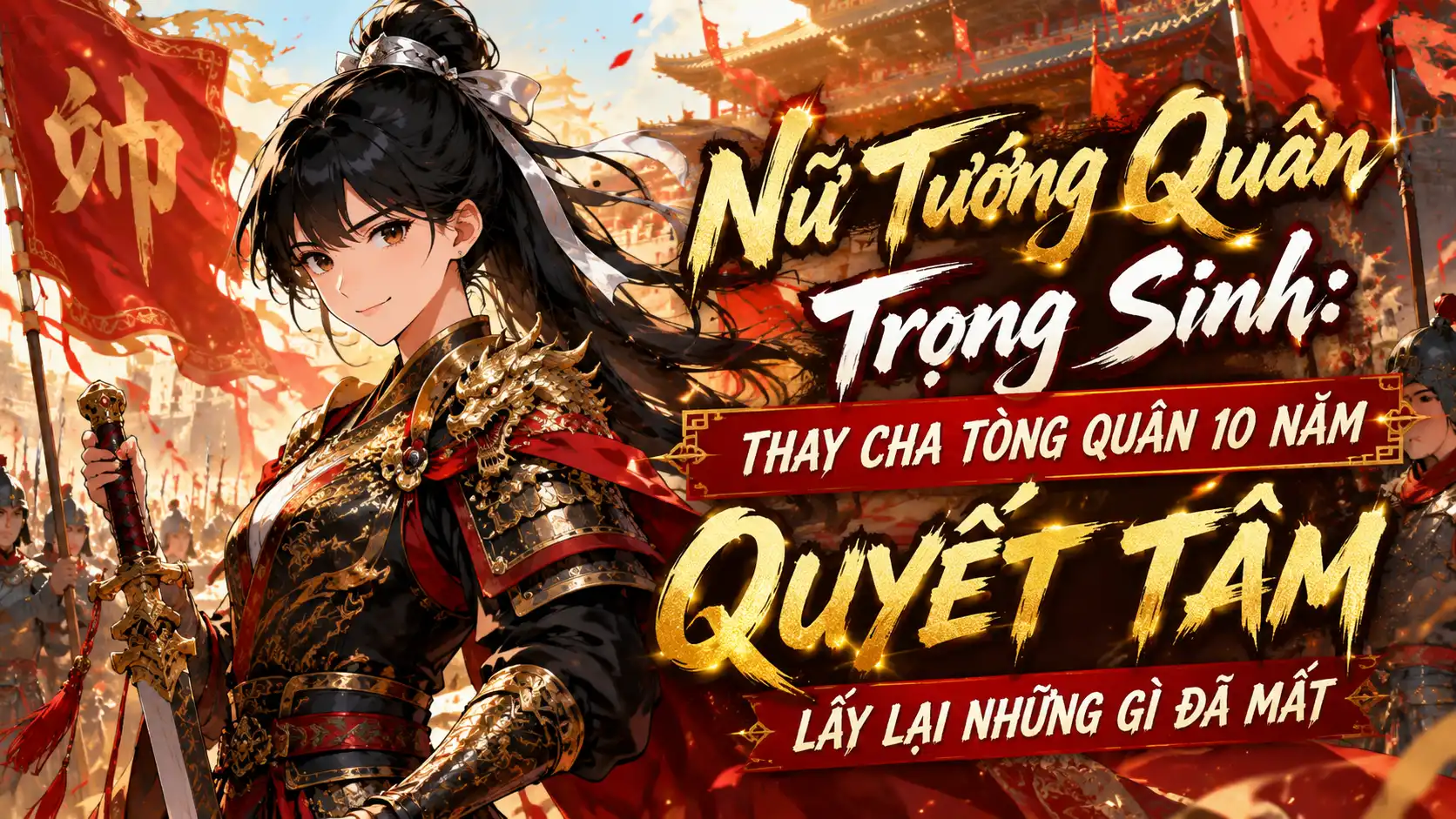 Nữ Tướng Quân Trọng Sinh: Thay Cha Tòng Quân 10 Năm Quyết Tâm Lấy Lại Những Gì Đã Mất thumbnail