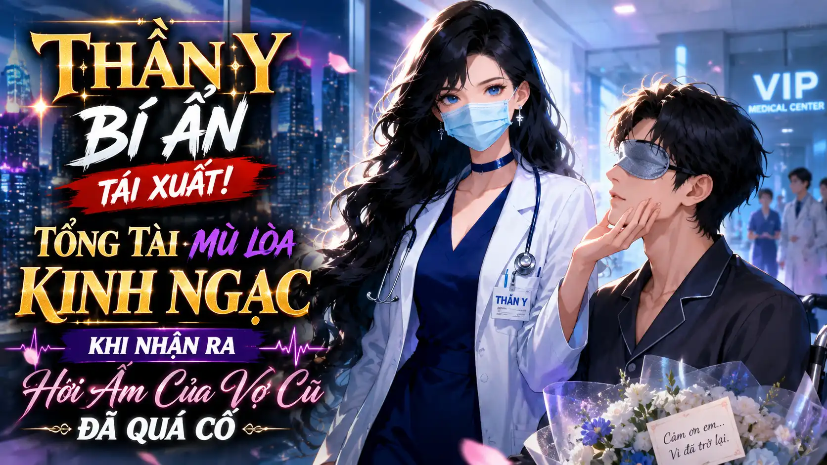 Thần Y Bí Ẩn Tái Xuất: Tổng Tài Mù Lòa Kinh Ngạc Khi Nhận Ra Hơi Ấm Của Vợ Cũ Đã Quá Cố thumbnail