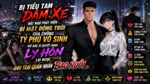 BỊ TIỂU TAM ĐÂM XE LẠI VÔ TÌNH BIẾT BÍ MẬT ĐỘNG TRỜI CỦA CHỒNG TỶ PHÚ NỮ BÁC SĨ QUYẾT TÂM LY HÔN cover