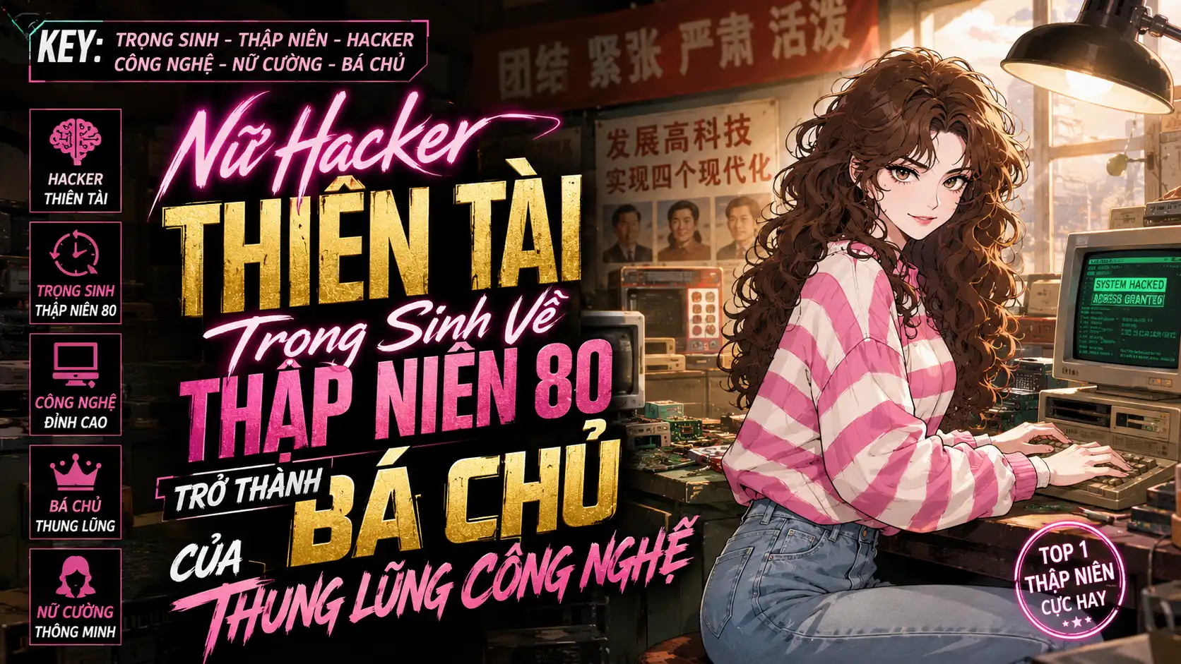 NỮ HACHKER THIÊN TÀI TRỌNG SINH THẬP NIÊN 80 TRỞ THÀNH BÁ CHỦ THUNG LŨNG CÔNG NGHỆ thumbnail