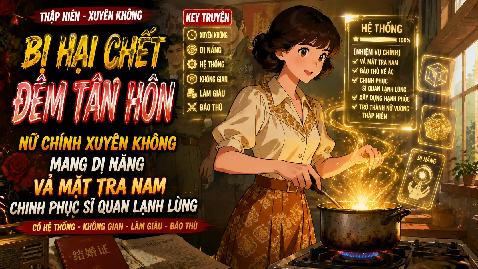 BỊ HẠI CHẾT ĐEM TÂN HÔN NỮ CHÍNH XUYÊN KHÔNG MANG THEO DỊ NĂNG VẢ MẶT TRA NAM CHINH PHỤC SĨ QUAN thumbnail